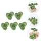 thumbnail image 3 of KAKOWELY piezas de mini accesorios de granja, modelo de vegetales en miniatura, simulación de pequeñas verduras verdes, 3 of 4