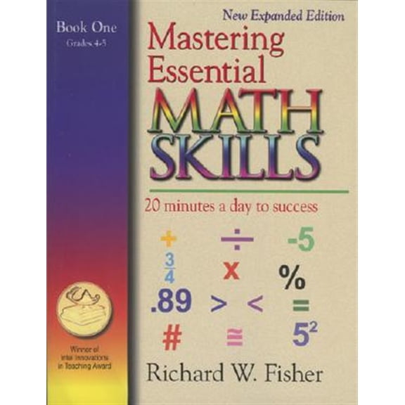 Pre-Owned Mastering Essential Math Skills: 20 Minutes a Day to Success, Book 1: Grades 4-5 Paperback