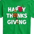 thumbnail image 3 of Peanuts - Happy Thanksgiving Icons - Men's Short Sleeve Graphic T-Shirt, 3 of 6