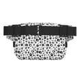 thumbnail image 3 of Balery Black Footprints Mochila Cinturón para Mujeres y Hombres, Bolsa de Cintura Impermeable de Doble Capa con Correa, 3 of 9