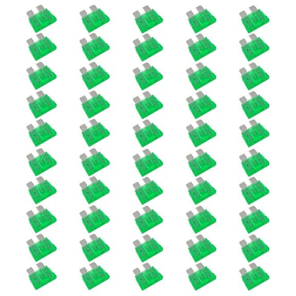 ATC Blade Style Fuse 30A AMP Automotive Car Truck Fuses Pack of 50