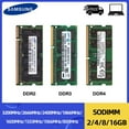 thumbnail image 2 of Samsung Laptop Memoria 16GB 8GB 4GB 2GB DDR2 667 800MHz DDR3 1600 1066 1333 1866MHz DDR4 3200 2133 2400 2666MHz Notebook RAM, 2 of 4