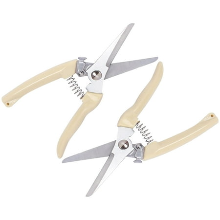 Garden Pruner - 2 Pack, Heavy Duty Pruning Shears for Gardening, Sharp Blades for Precision Cutting