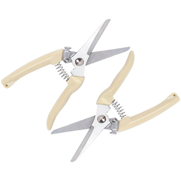 Garden Pruner - 2 Pack, Heavy Duty Pruning Shears for Gardening, Sharp Blades for Precision Cutting