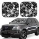 thumbnail image 1 of Fotbe Seamless Pattern With Skulls Juego de 2 Piezas de Parasoles para Parabrisas | Bloqueador Solar para Auto | Accesorios Plegables para Protección Solar Interior-Medium, 1 of 6