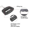 thumbnail image 4 of Eigraketly Básculas portátiles Báscula colgante digital Mini pantalla LED de mano electrónica Herramienta de medición de viaje para pesaje de Medidores de medidas dimensionales Cincha Eigraketly TO010081-02, 4 of 6
