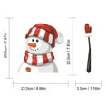 thumbnail image 4 of ziyahi Car Stickers Car Rear Windshield Decals Christmas Themed Automotive Wiper Waving Stickers Rear Window Decor, 4 of 8