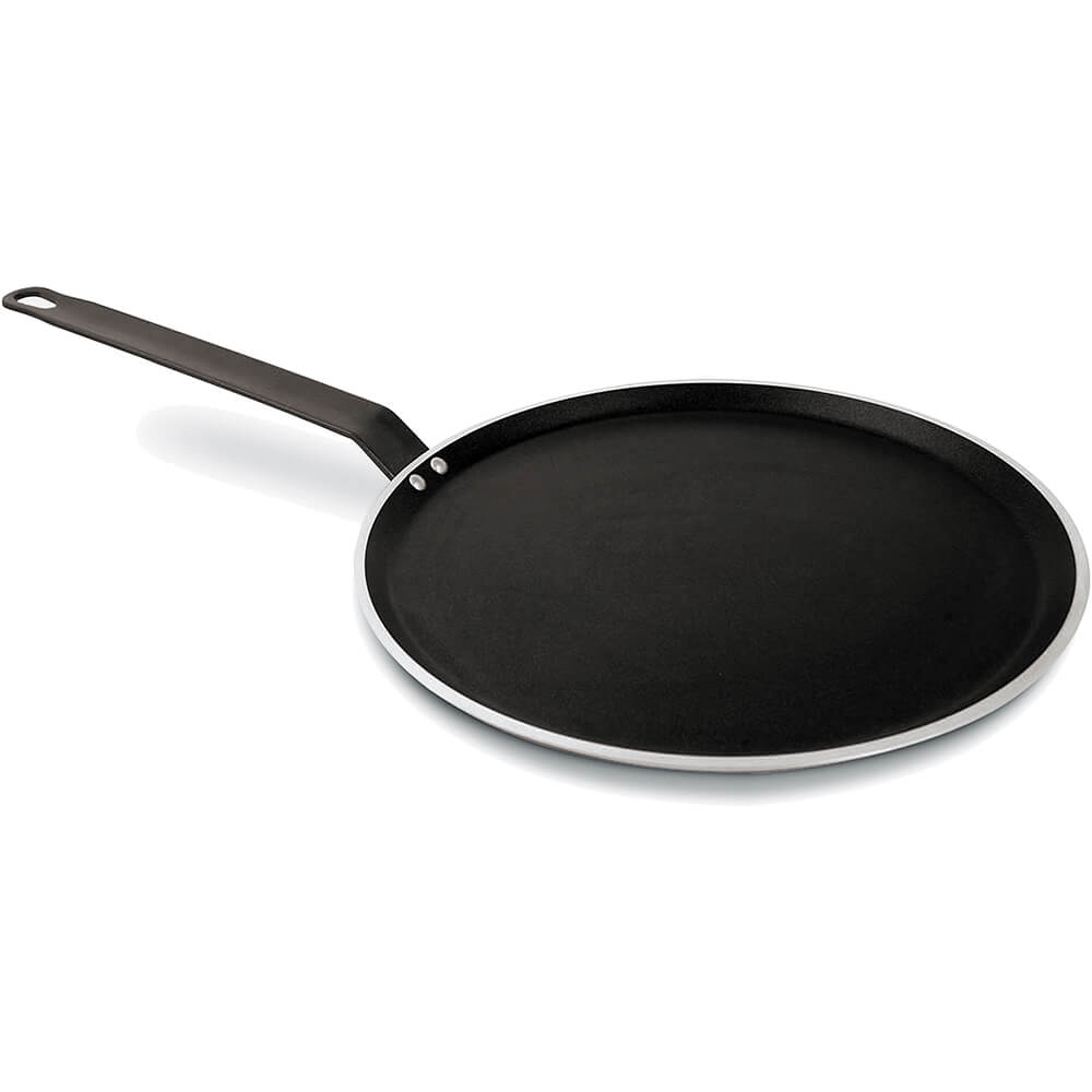 Paderno World Cuisine Aluminum Nonstick Crepe Pan, 10.25", A4611826