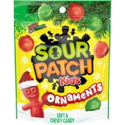 SOUR PATCH KIDS Ornaments Soft & Chewy Holiday Candy, 10 oz