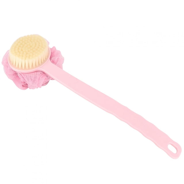 FLAMEEN Bath Shower Handle, Body Brush, Bath Shower Brush Mesh For Bathroom Shower Women Home