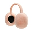 thumbnail image 2 of Winter Ear muffs Faux Fur Warm Earmuffs Cute Foldable Outdoor Ear Warmers For Women Girls, 2 of 8