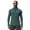 Green, variant on Men's Fitness Tops Elasticity Slim Fit Quarter Zip Long Sleeved Tops White XS