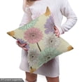 thumbnail image 4 of Ambesonne Colorful Fabric by the Yard Upholstery, Chrysanthemum Plants, 10 Yards, Multicolor, 4 of 4