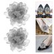thumbnail image 3 of Clips de flores para zapatos de mujer, hebillas de zapatos de tacón alto desmontables, decoraciones elegantes para zapatos de boda y fiesta, 2 uds., 3 of 6