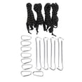 thumbnail image 3 of Tent Stakes, Multifunction Tent Wind Rope Set Aluminum Alloy  For Adventure, 3 of 8