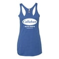 thumbnail image 2 of Wild Bobby, Callahan Auto Parts Sandusky Ohio Retro 90s Funny Tommy Boy, Pop Culture, Women Tri-Blend Racerback Tank Top, Vintage Royal, X-Large, 2 of 4