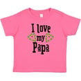 thumbnail image 3 of Inktastic I Love My Papa- Hearts Boys or Girls Baby T-Shirt, 3 of 5