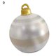 thumbnail image 2 of Farfi Pelota inflable llamativo patrón único PVC Navidad inflable bola decoración al aire libre fiesta partido para el hogar Farfi 21080842, 2 of 6