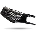 thumbnail image 3 of NINTE Front Bumper Hood Mesh Grille for 2016-2019 Honda Civic Gloss Black, 3 of 4