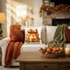 thumbnail image 4 of Thanksgiving Pillow Covers Fall Pumpkin Decorative Pillow Cases Soft Fabric Hidden Zipper Home Decor Couch Sofa Living Room Bedroom Seasonal Throw Pillow Covers Farmhouse Autumn Harvest Decorations, 4 of 6