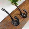 thumbnail image 4 of 10 Pieces Vintage Black Wardrobe Hooks, Wall Hooks Metal Hook Coat Hooks With 25pcs Screws, 4 of 4