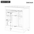 thumbnail image 3 of Harper & Bright Designs 30" Bathroom Vanity with Sink Set, Bathroom Combo Cabinet Undermount Sink with 2 Storage Drawers and Door, Black, 3 of 16