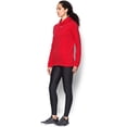 thumbnail image 5 of Under Armour Women's Hustle Fleece Hoodie , Red 600/White , 3X-Large Tall, 5 of 7