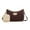 Coffee Ivory, variant on MKF Collection Freya Vegan Leather Women's Crossbody Bag, Sleek Purse Handbag by Mia K - Wine Blush