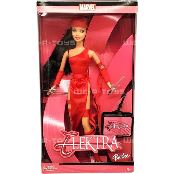 Barbie as Elektra - Wooden dolls for department stores