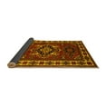 thumbnail image 2 of Ahgly Company Indoor Square Persian Yellow Traditional Area Rugs, 6' Square, 2 of 4