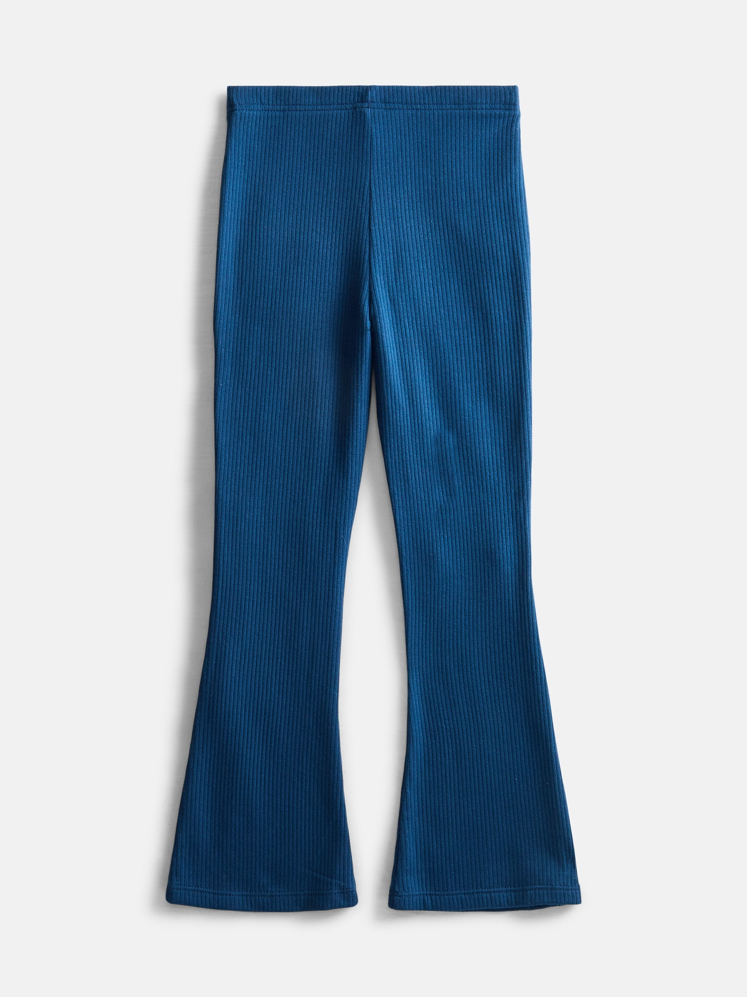 Wonder Nation Little Girl Cozy Ribbed Flare Leggings, Sizes 4-10