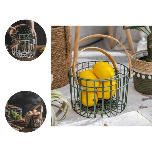 Sturdy Construction Multifunctional Lightweight Fruit Basket Large