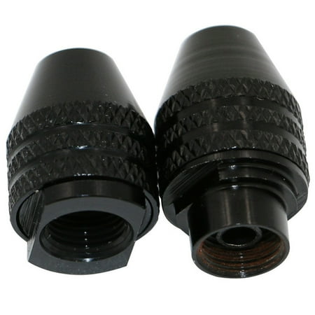 

tooloflife Universal Mini Three-Jaw Drill Chuck for Drill Machines Lathes Hand Tools Long/Short Black