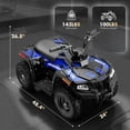 thumbnail image 5 of Electric Four Wheeler 36V 500W Brushless Motor,IVFJFV All Terrain Electric 4-Wheel Off-road Ride Car,Dual Speed 10 to 15MPH,Outdoor Adventure Vehicle with Stable Chassis,PINK,36V 12Ah, 5 of 8