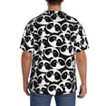 thumbnail image 3 of Pofeuu Panda1 Print Mens Casual Short Sleeve Shirts Beach Summer Spread Collar Pocket Tops Men's Casual Short-sleeved Shirt-Medium, 3 of 5