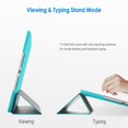 thumbnail image 3 of New iPad 2017/2018 iPad 9.7'' Case, SuprJETech Slim-Fit Smart Case Cover for Apple the New iPad 9.7 Inch 2017/2018 Model Lightweight with Stand and Auto Wake/Sleep, 3 of 7
