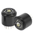 thumbnail image 5 of 4 Pcs 4x 9Pin Bakelite Vacuum Tube Socket Saver base For 12AX7 12AU7 ECC82 ECC83 amps, 5 of 5