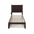 thumbnail image 5 of AFI NoHo 14" Twin Wood Platform Bed Frame with Twin Trundle, Espresso, 5 of 8