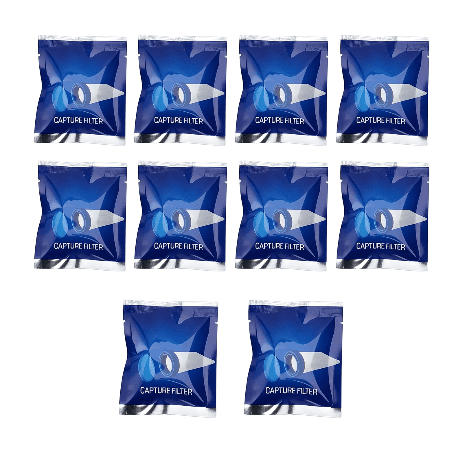 10pcs Electric Lice Comb Capture Filters, Disposable Translucent Mesh Easily Attaches Head Lice Comb Filter Replacement for Safe and Hygienic Lice Removal