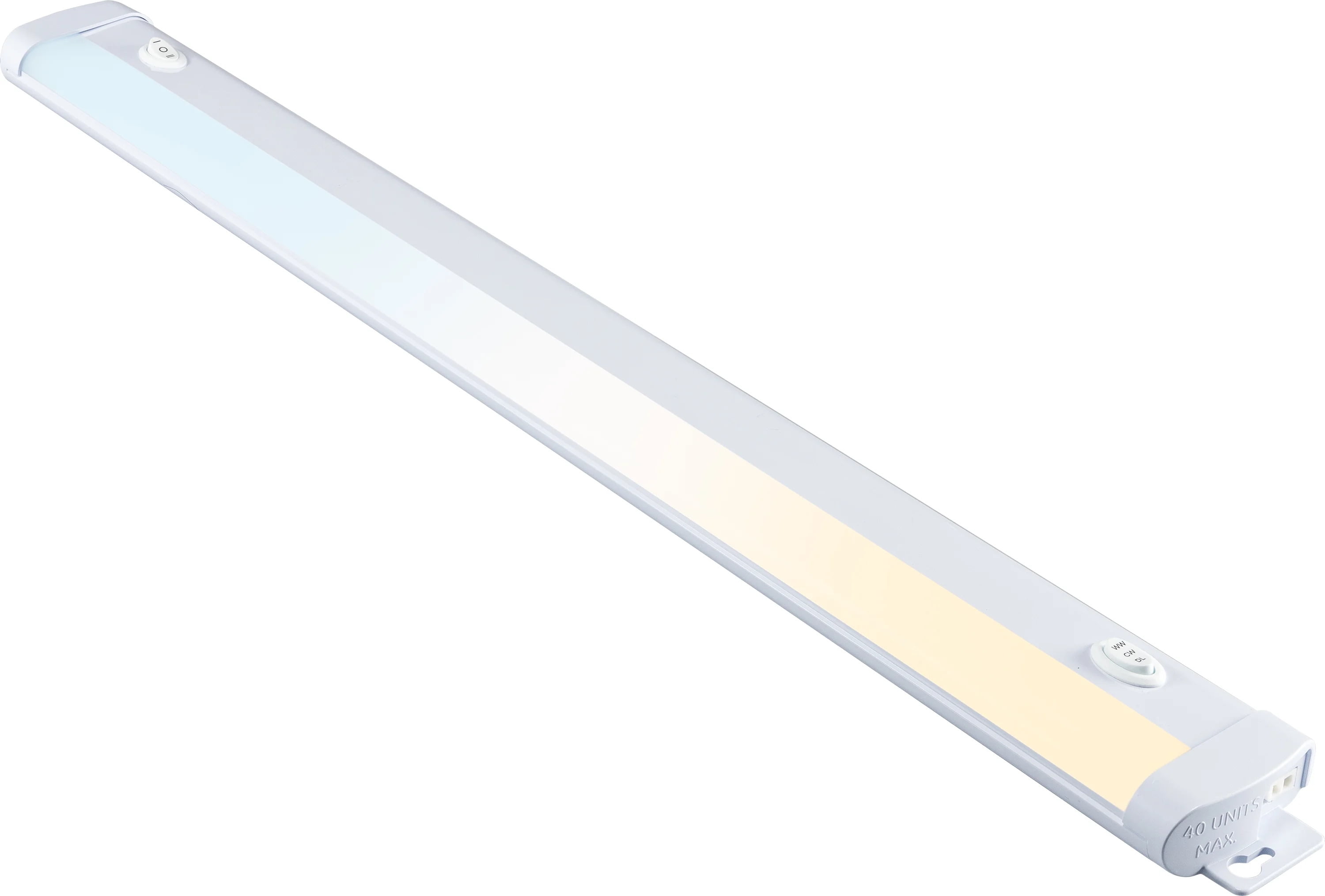 (2 pack) Enbrighten 705 Lumen 22" Plug-in LED Under Cabinet Light, 1 lb, Linkable