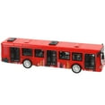 thumbnail image 6 of Pull Back Simulation City Bus Model 2pcs Toy Cars for Kids, 6 of 6