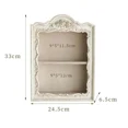 thumbnail image 1 of Estante de decoración clásico, estante Retro de estilo italiano, gabinete colgante con relieve de resina para elegante almacenamiento multicapa cajonera armario, 1 of 4