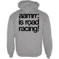 thumbnail image 2 of AAMRR is Road Racing Vintage Mens Hoodie Heather Grey X-LG, 2 of 2