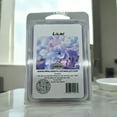 thumbnail image 2 of Cire Lilas Cire de Soya Végane, Coulée à la Main, Fondants de Cire Florale Écologiques Lot de 4, 2 of 5
