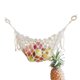 thumbnail image 3 of Cesta colgante de almacenamiento de frutas y verduras Ticfox cuerda de Algodón tejida a mano bohemia, 3 of 12