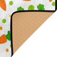 thumbnail image 3 of Ryvnso Carrots Polka Dots Area Rug Floor Mats Non-Slip Home Carpet 63 x 48 inch, 3 of 7
