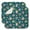Pioneer Flower Floral-1, variant on Pioneer Flower Floral Print Pattern Kitchen Dish Drying Mat 1 Pack, Ultra Absorbent Microfiber Drainer Mat, 16"x18"