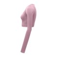 thumbnail image 3 of TriDri - Top Crop Acanalado para Mujer (Malva), 3 of 3