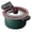 B, variant on Nonstick Ceramic Coated Sauce Pan with Lid Green Crock Pot with Twist & Lock Handles, Micro Pressure Cooker Versatile Cookware for Stovetops, PFOA-Free Toxin-Free, Easy to Clean (GREEN, 5.5Quart)
