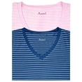 thumbnail image 2 of Paquete de 2 playeras Ilusión 24381 azul M, 2 of 5